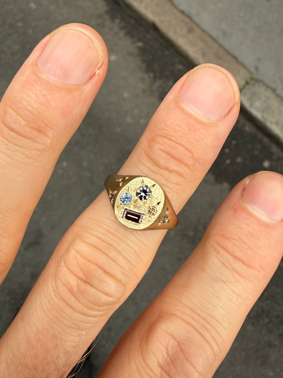 SWAMP SPAZIO RING GOLD