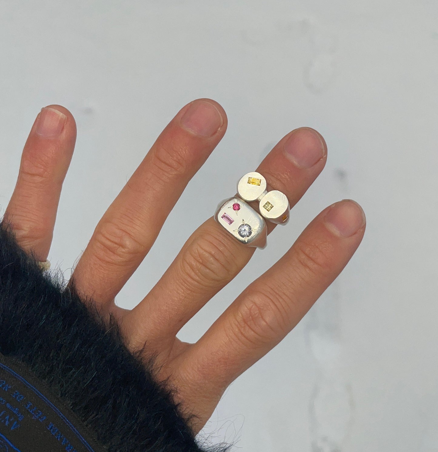 DOUBLE NEAPOLITAN RING (O 1/2)