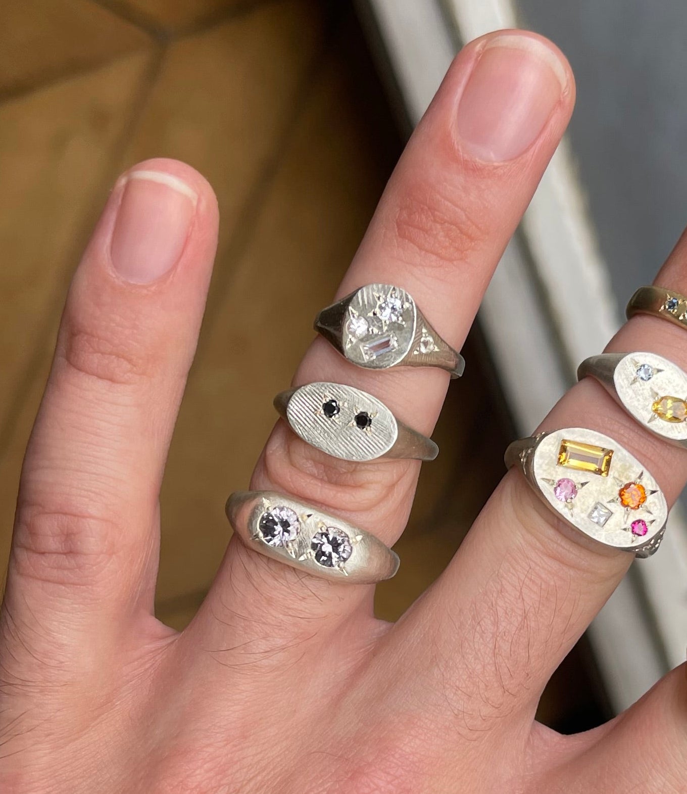 Oval Mask Ring (M)