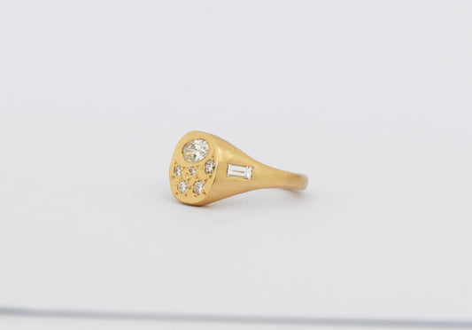 Diamond Scatter Spazio Ring