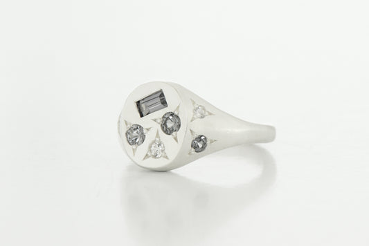 Grey Treasure Ring