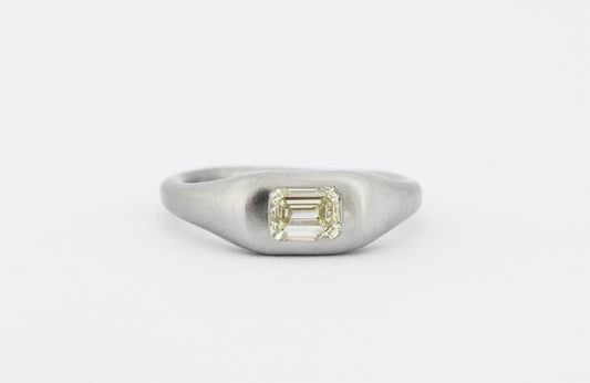 Platinum Bubble Ring