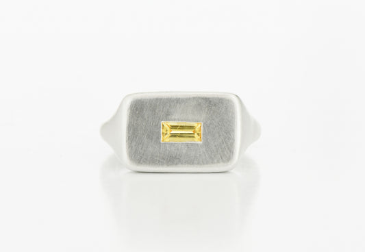 Wide Ring Yellow