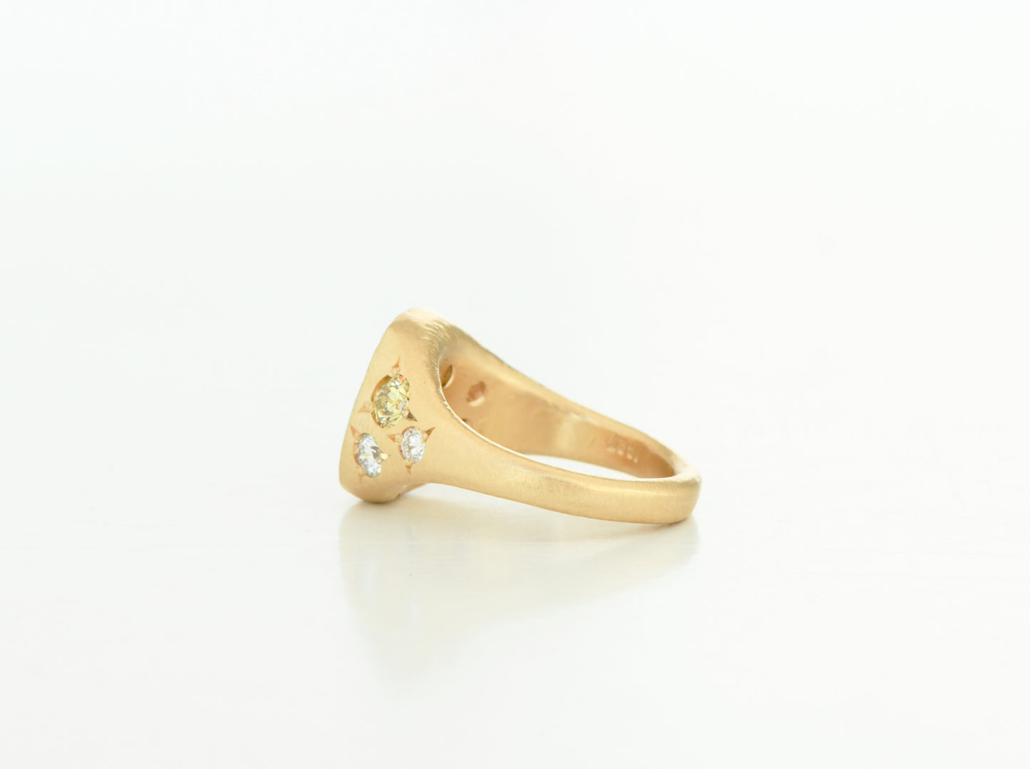 Yellow Spazio ring