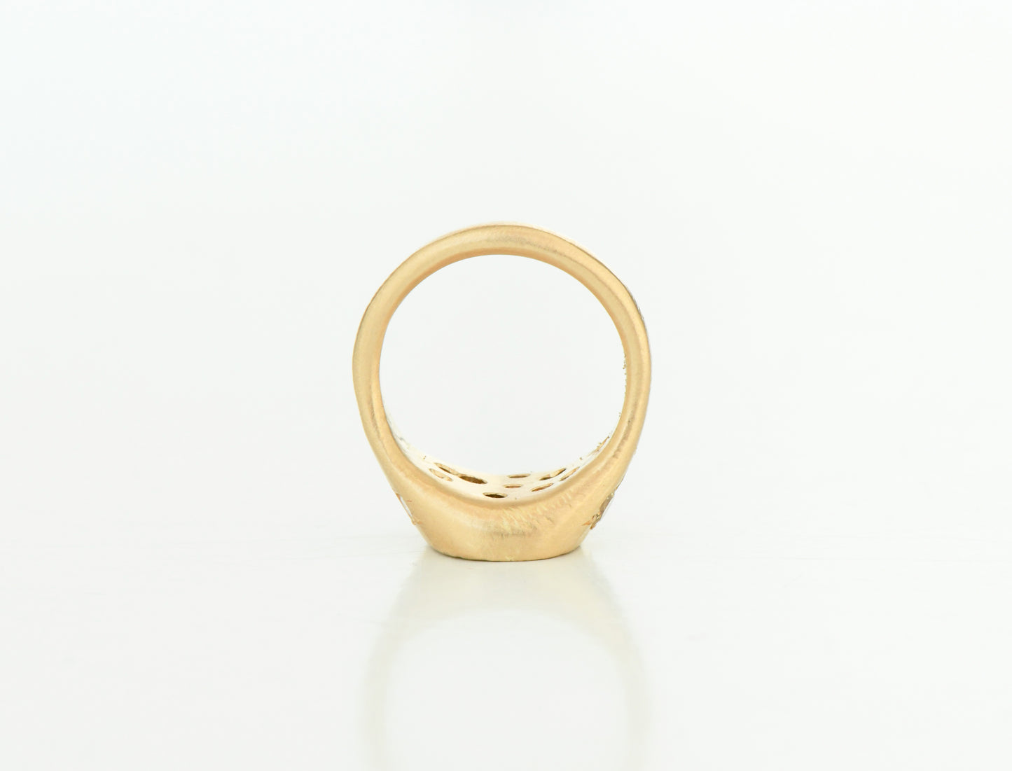 Yellow Spazio ring
