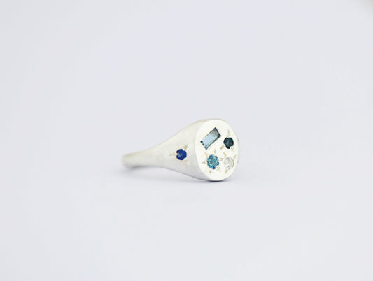 Blue Treasure ring