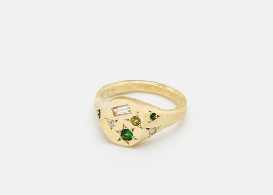Green spazio ring
