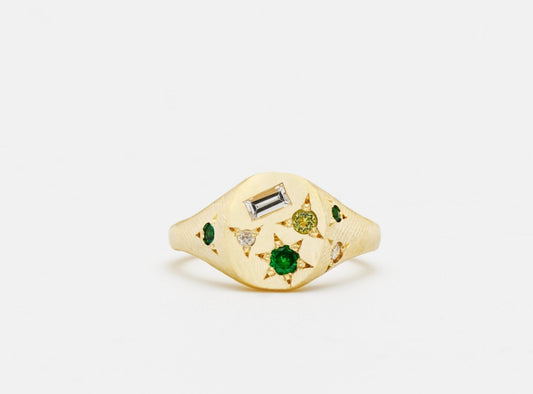Green spazio ring