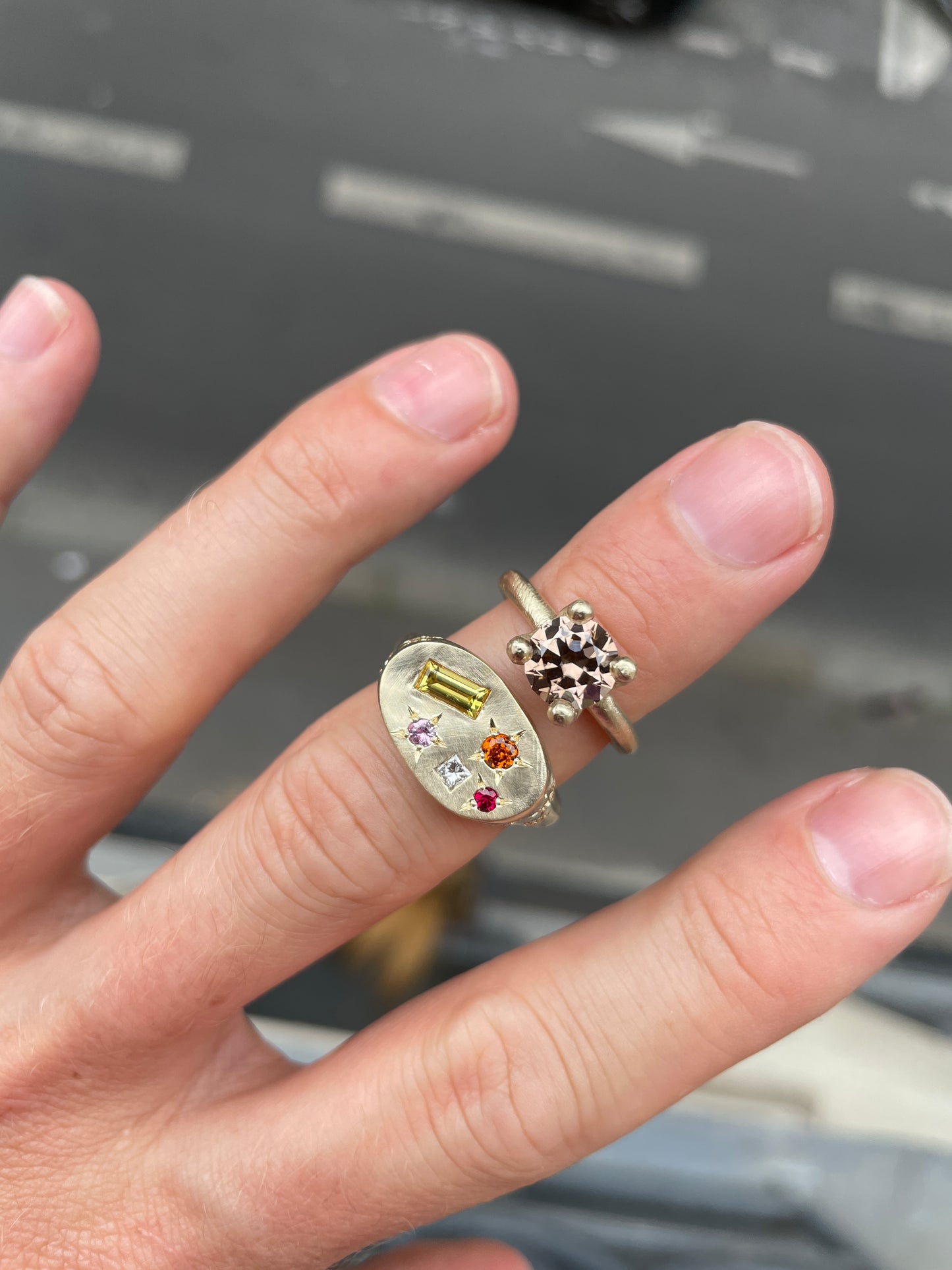 XL Neapolitan ring