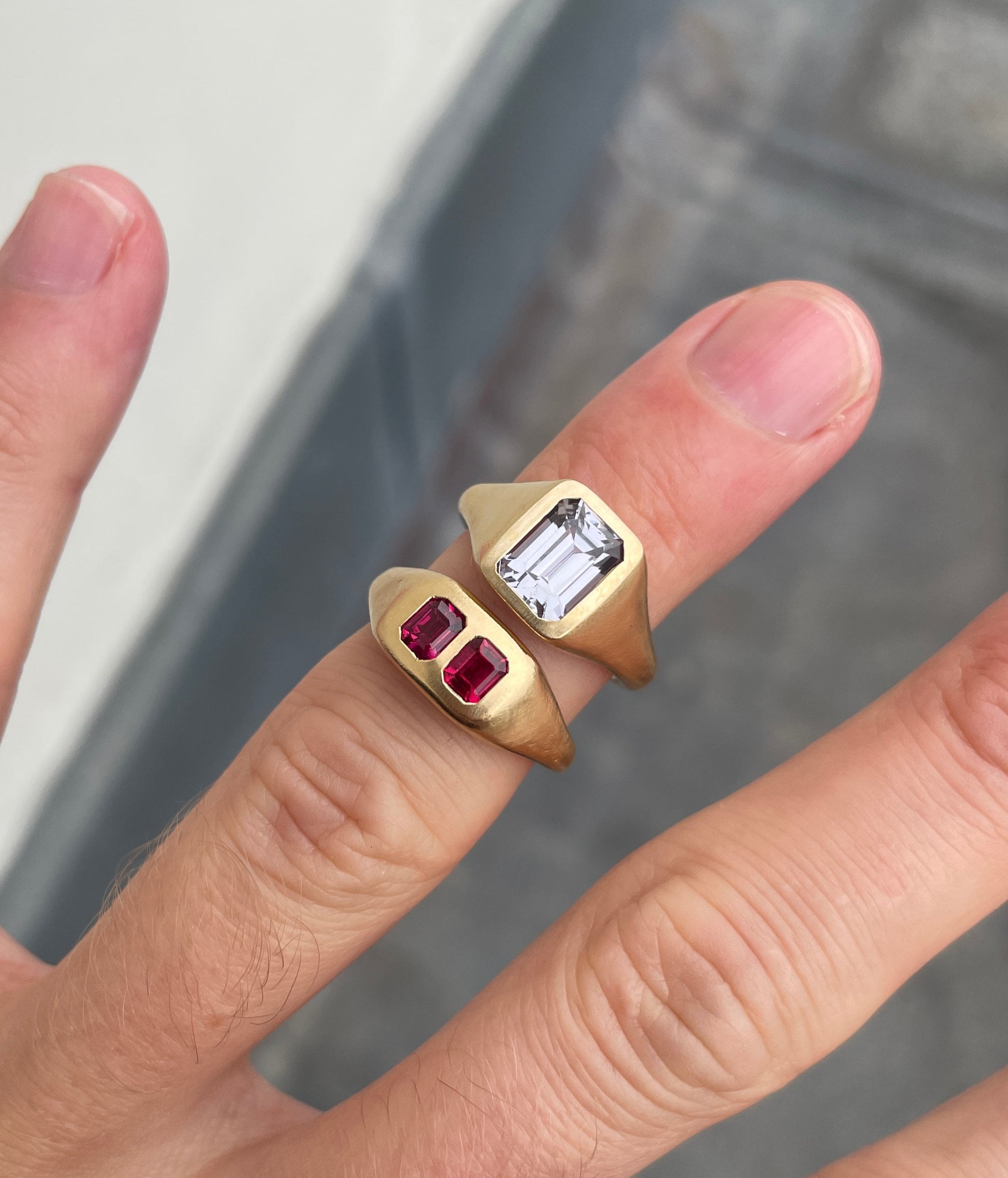 ruby bug ring