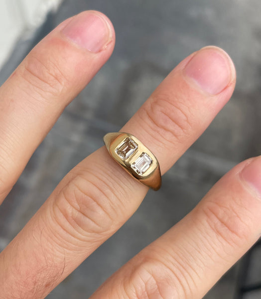 champagne bug ring