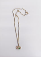 OVAL PENDANT GOLD