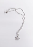 OVAL PENDANT SILVER