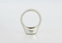 XL OVAL ZIRCON RING