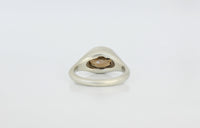 XL OVAL ZIRCON RING
