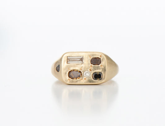 BROWN SEGMENT RING