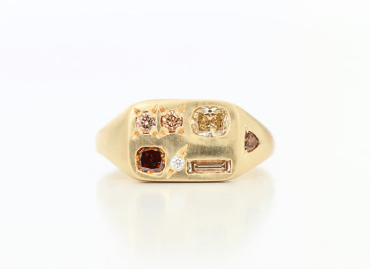 BROWN SEGMENT RING