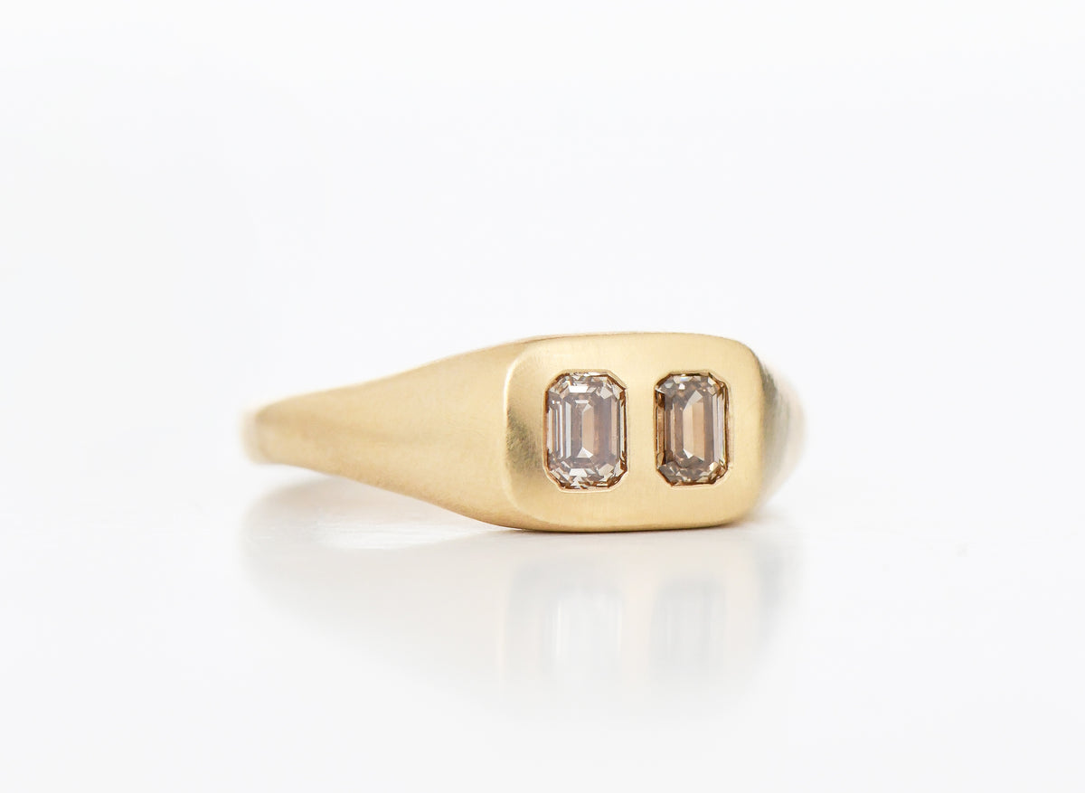 BROWN BUG RING