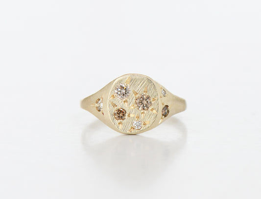 CHAMPAGNE NEAPOLITAN RING