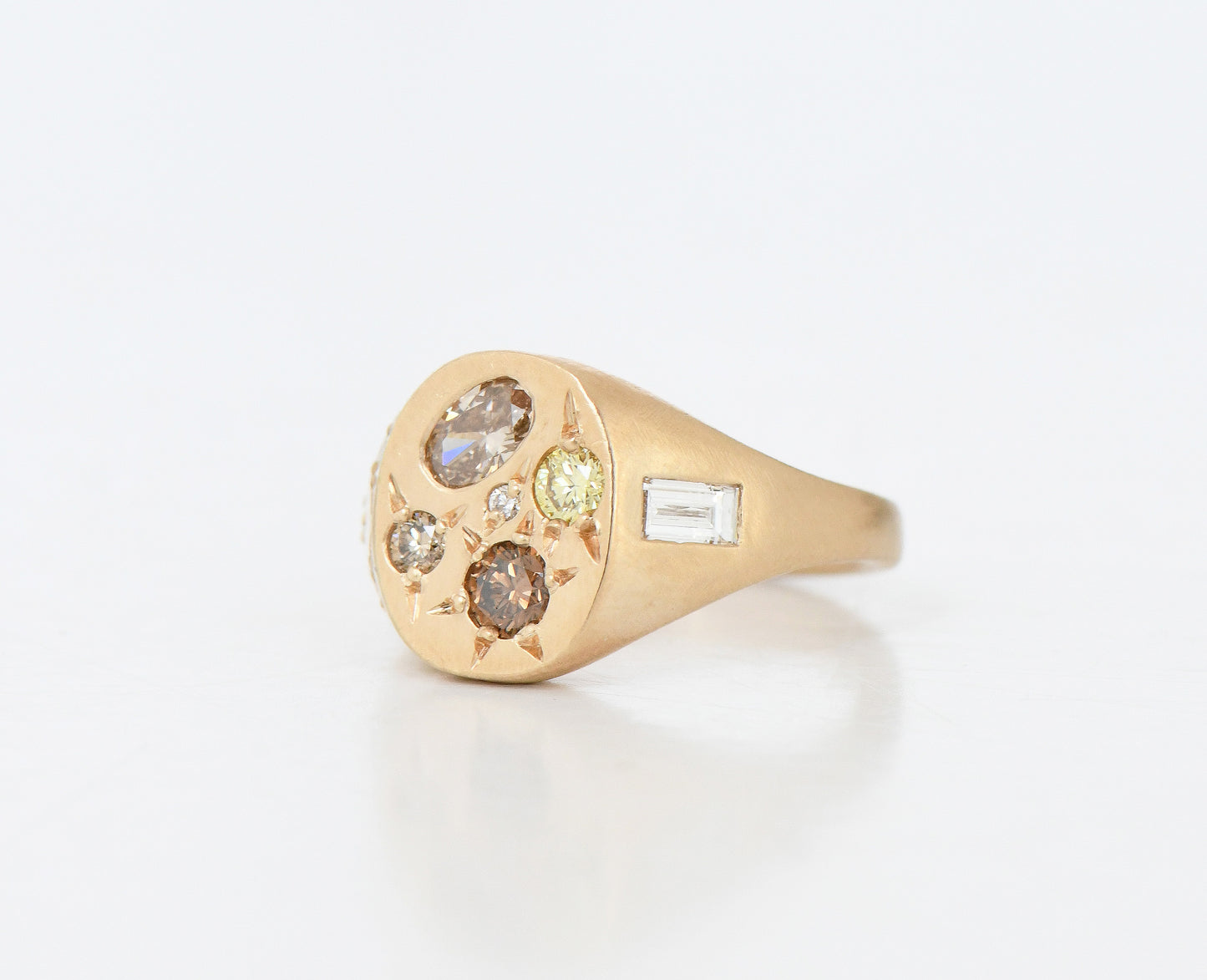 CHAMPAGNE SPAZIO RING
