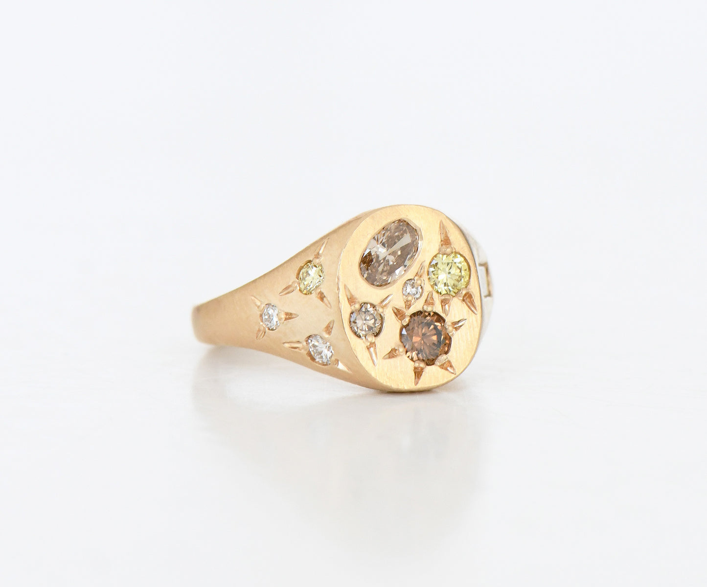 CHAMPAGNE SPAZIO RING