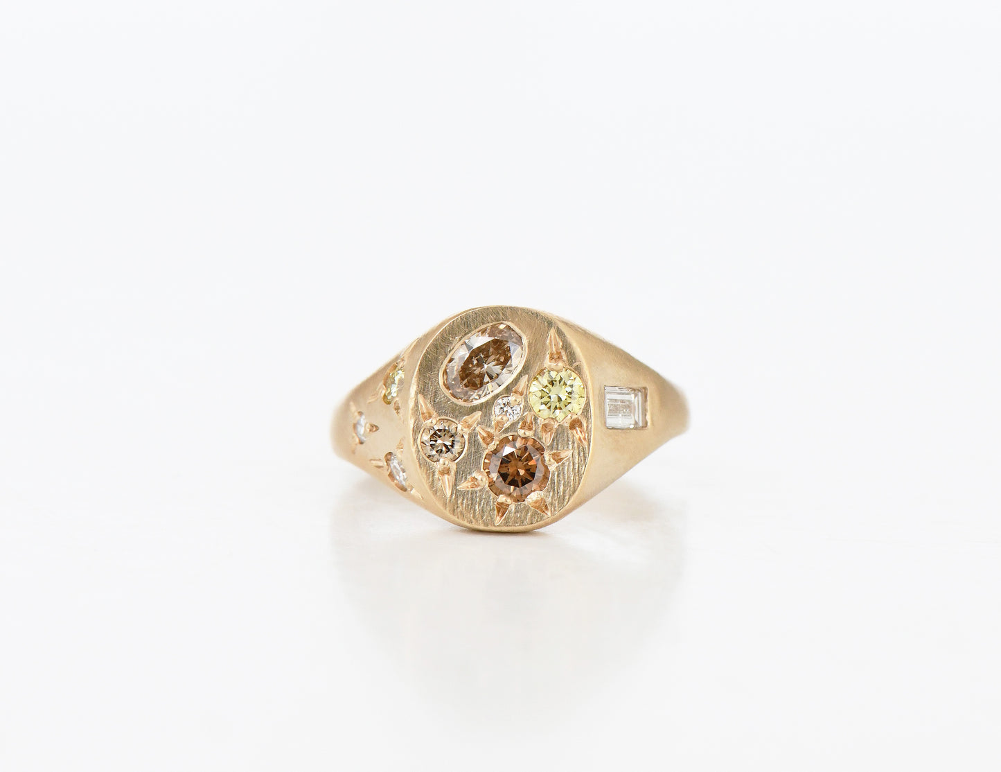 CHAMPAGNE SPAZIO RING