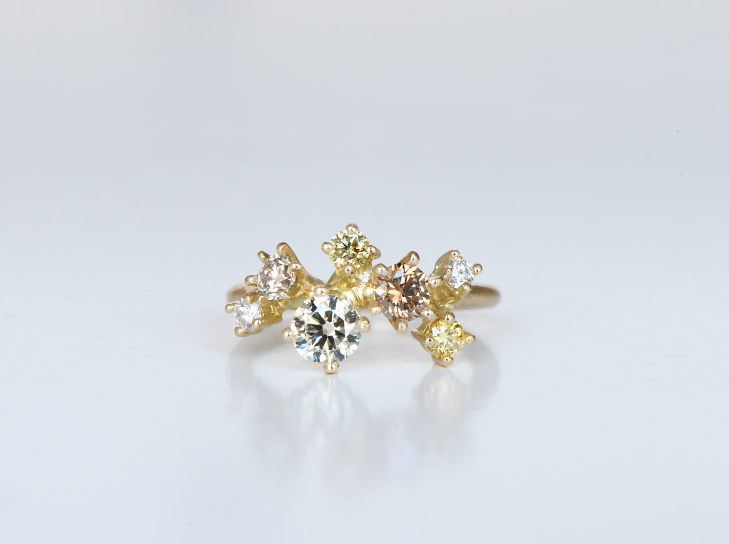 BROWN CLUSTER RING