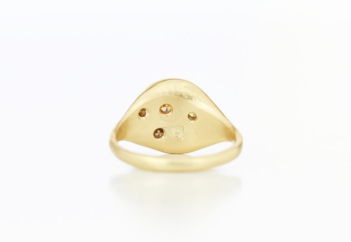 DIAMOND NEAPOLITAN RING