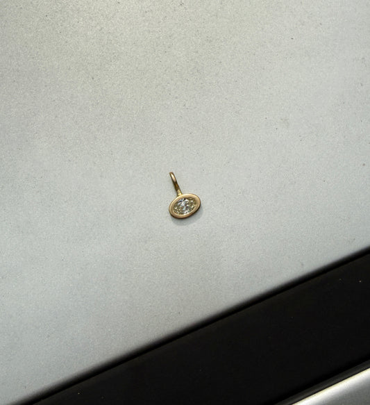 OVAL DIAMOND PENDANT 1.52CT