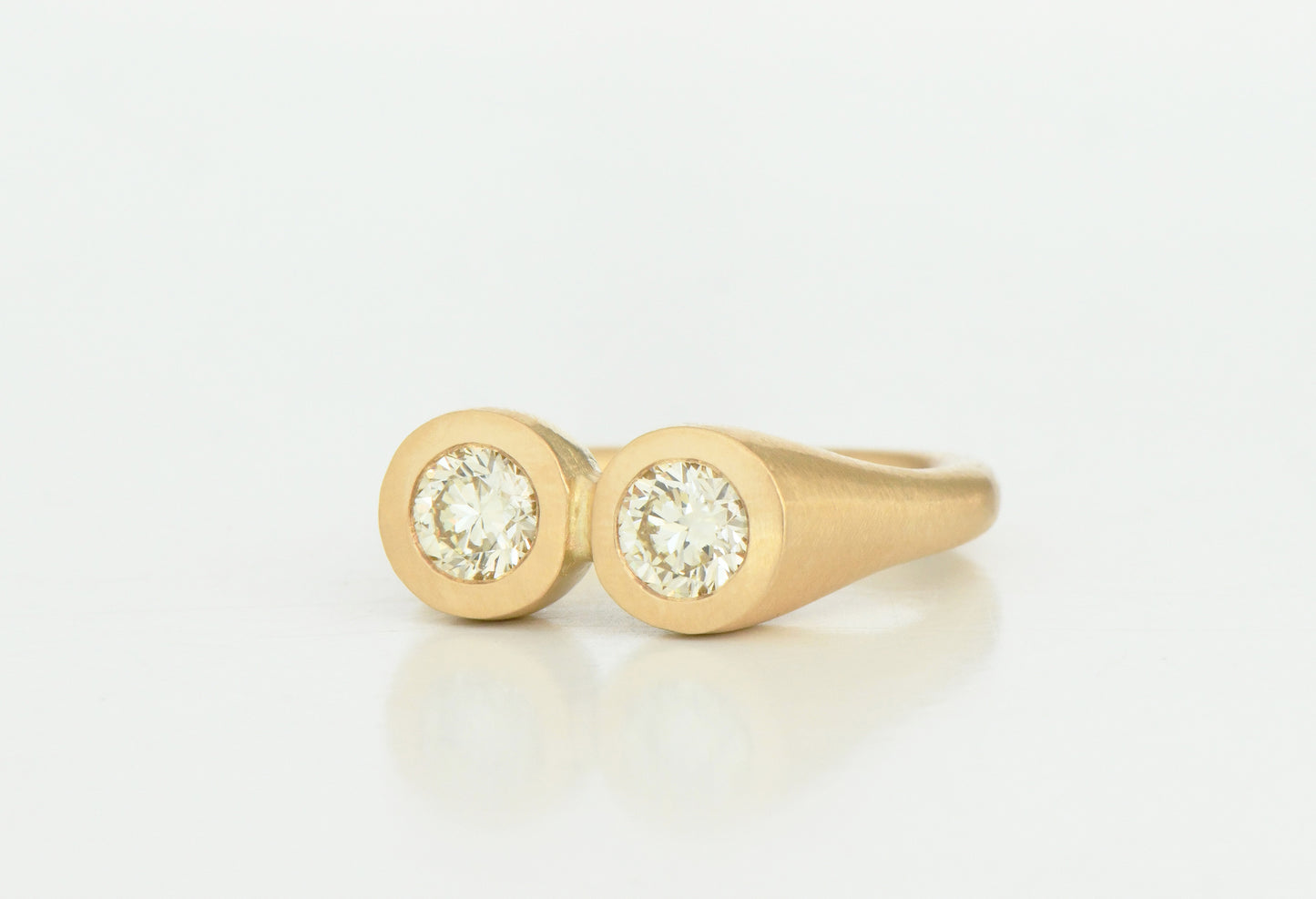 Goggle Ring Gold