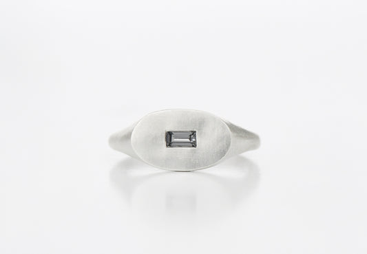 SLOT RING GREY