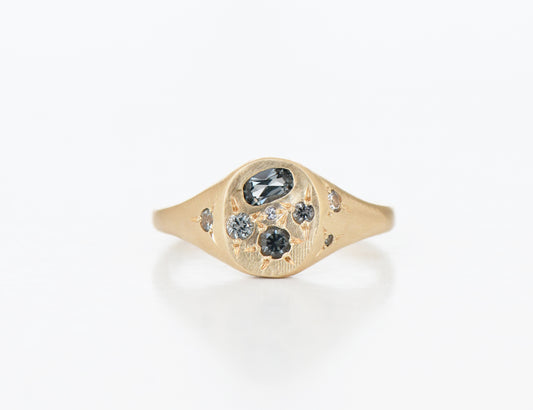 GREY SPAZIO RING