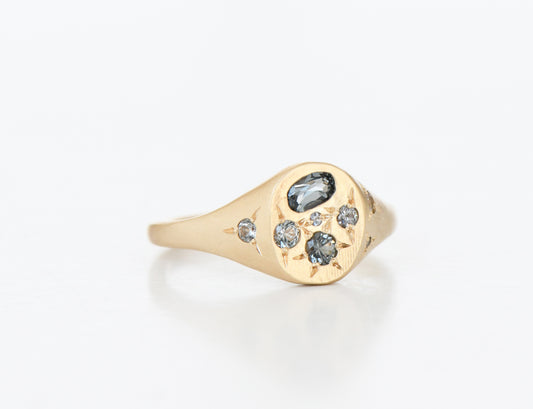 GREY SPAZIO RING