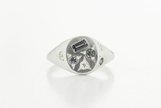 Grey Treasure Ring