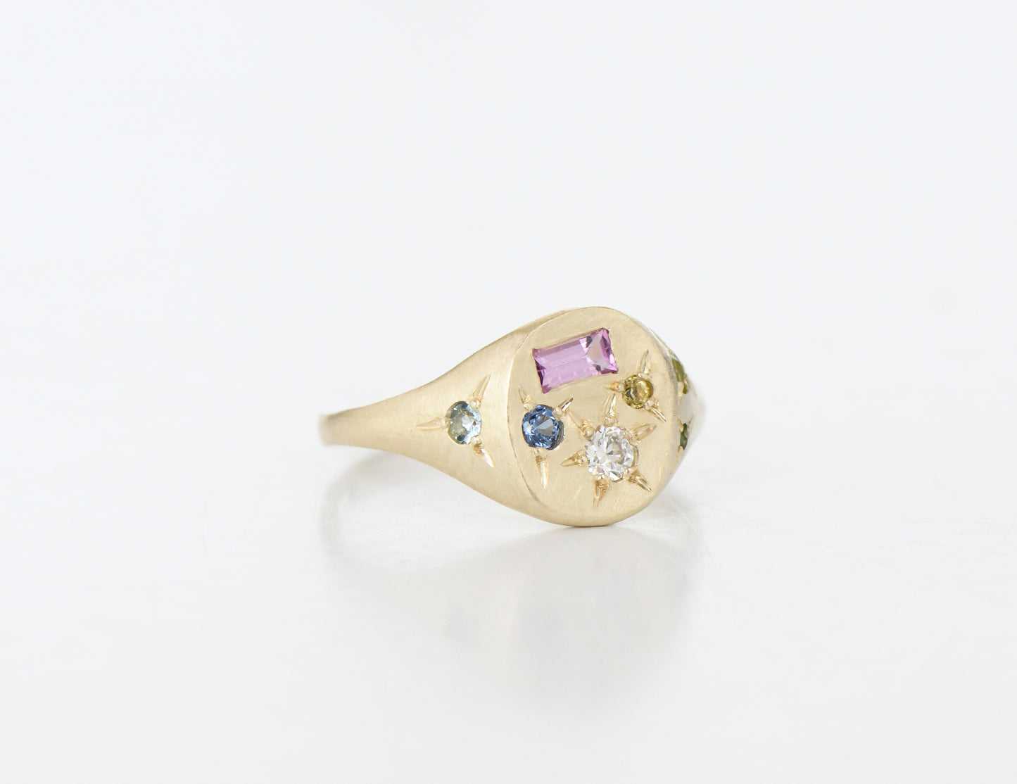 LAVENDER NEAPOLITAN RING
