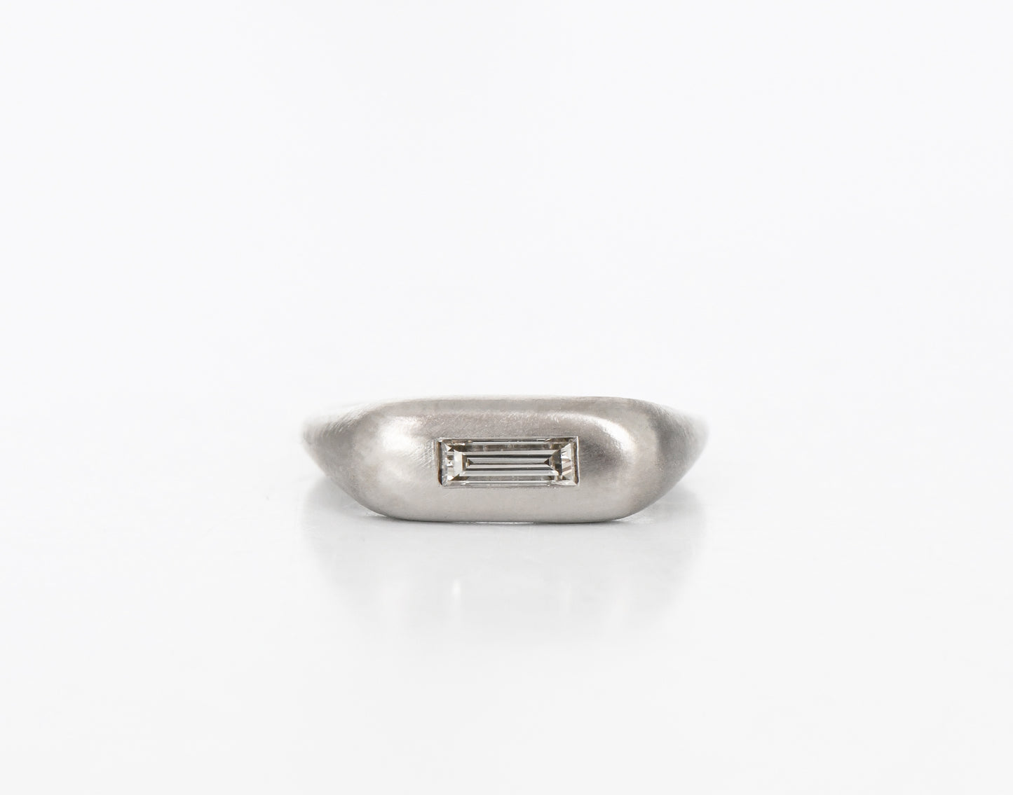 LUMP RING 18CT WHITE GOLD