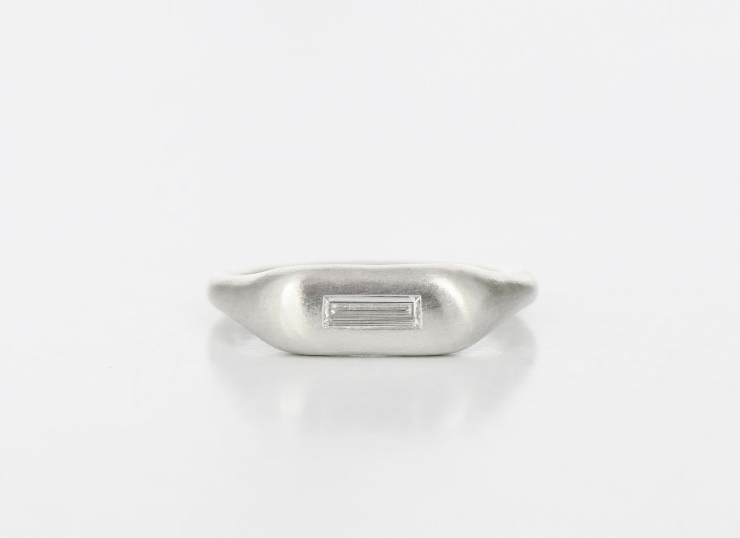 LUMP RING 9CT WHITE GOLD