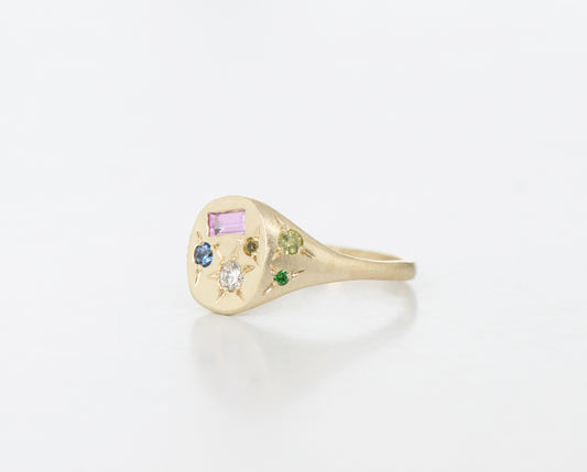 LAVENDER NEAPOLITAN RING