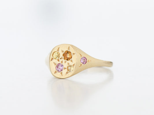 NEAPOLITAN PEACH RING