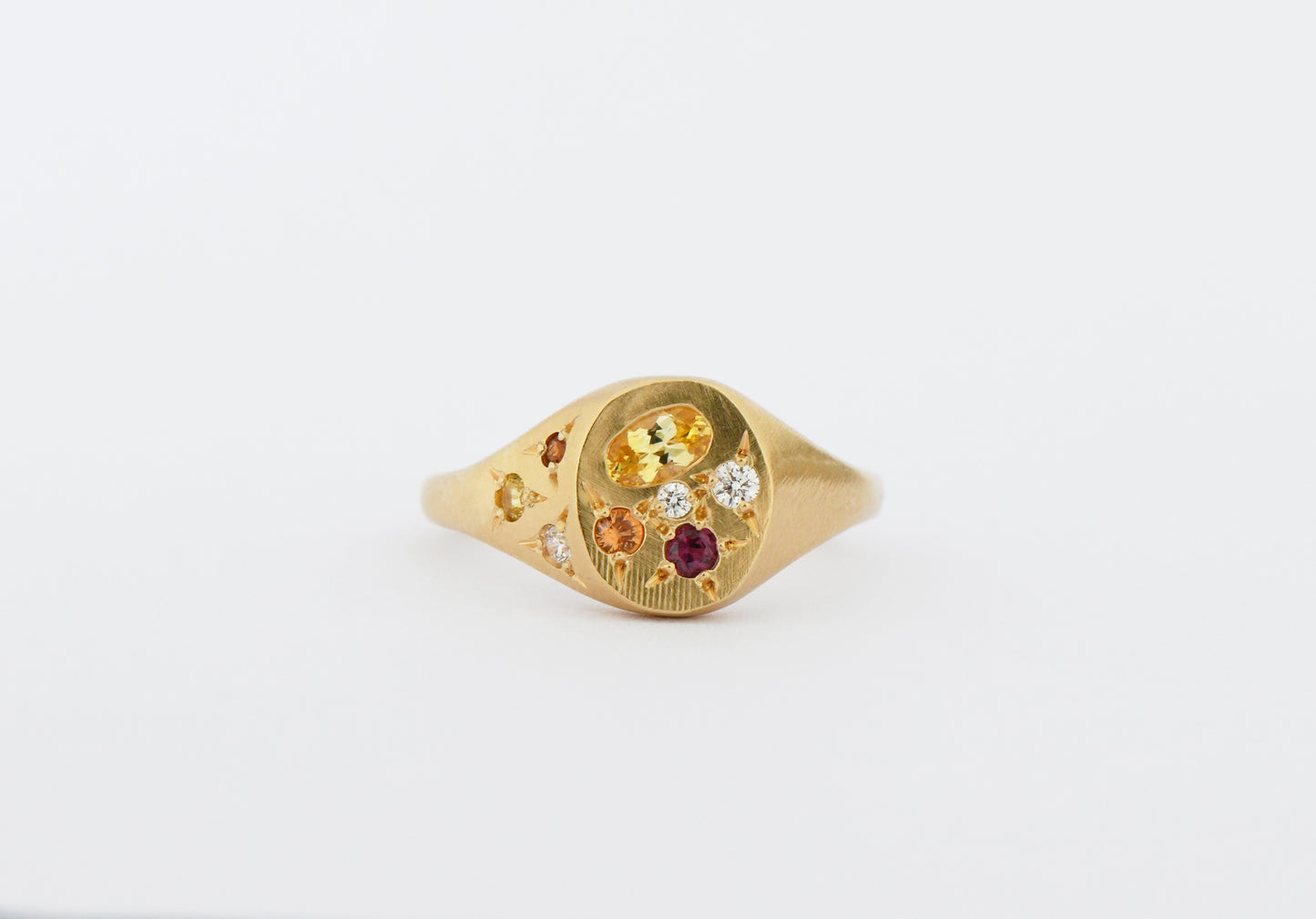 Orange Treasure Ring