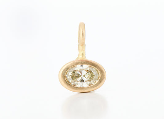 OVAL DIAMOND PENDANT 1.52CT