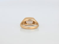 PALE ZIRCON CUSHION RING