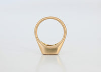 PALE ZIRCON CUSHION RING