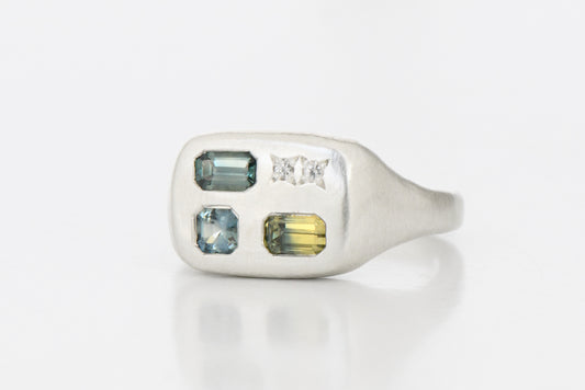 Bangkok sapphire ring