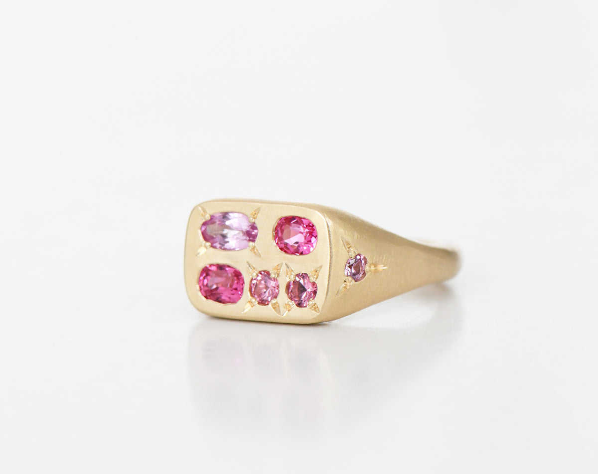 PINK SEGMENT RING – Seb Brown