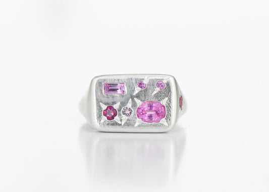 PINK WIDE RING