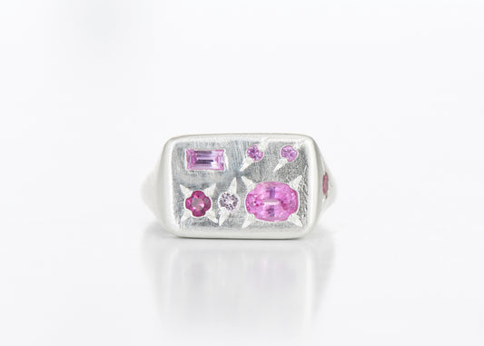 PINK WIDE RING