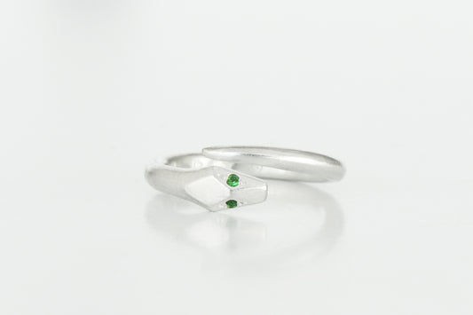 Serpent Ring Silver