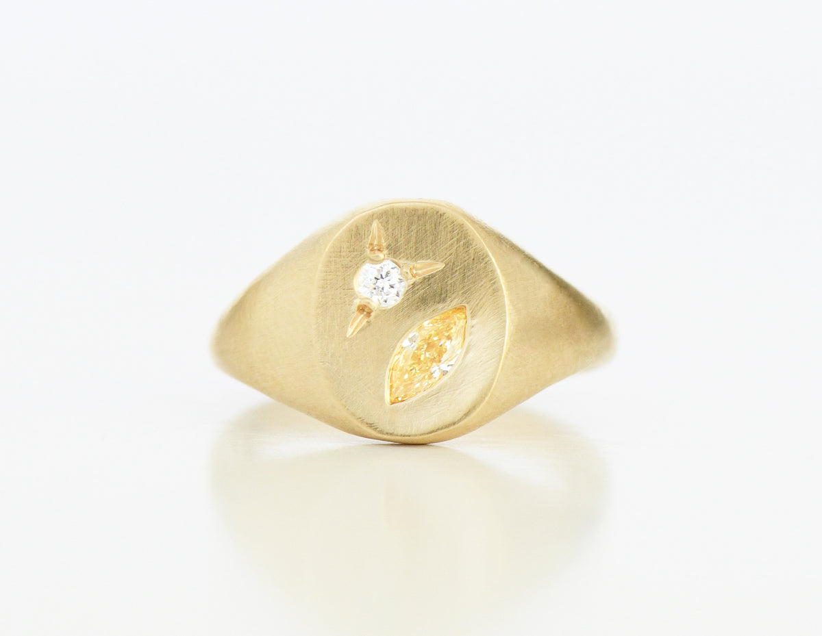 SINGLE MARQUISE TREASURE RING