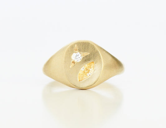 SINGLE MARQUISE TREASURE RING